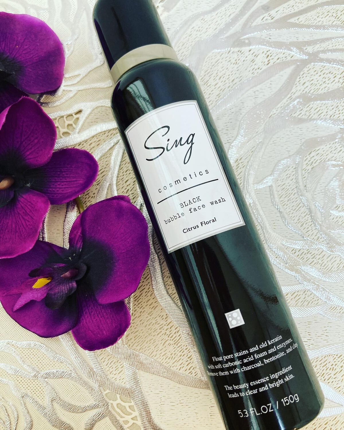 ブラックバブルフェイスウォッシュ /Sing/洗顔フォームを使ったクチコミ（1枚目）