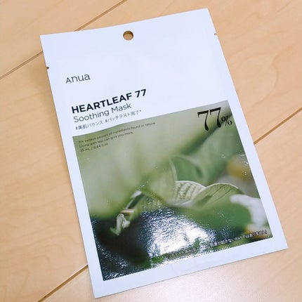 ドクダミ77 % 鎮静マスクパック/Anua/シートマスク・パックを使ったクチコミ(1枚目)