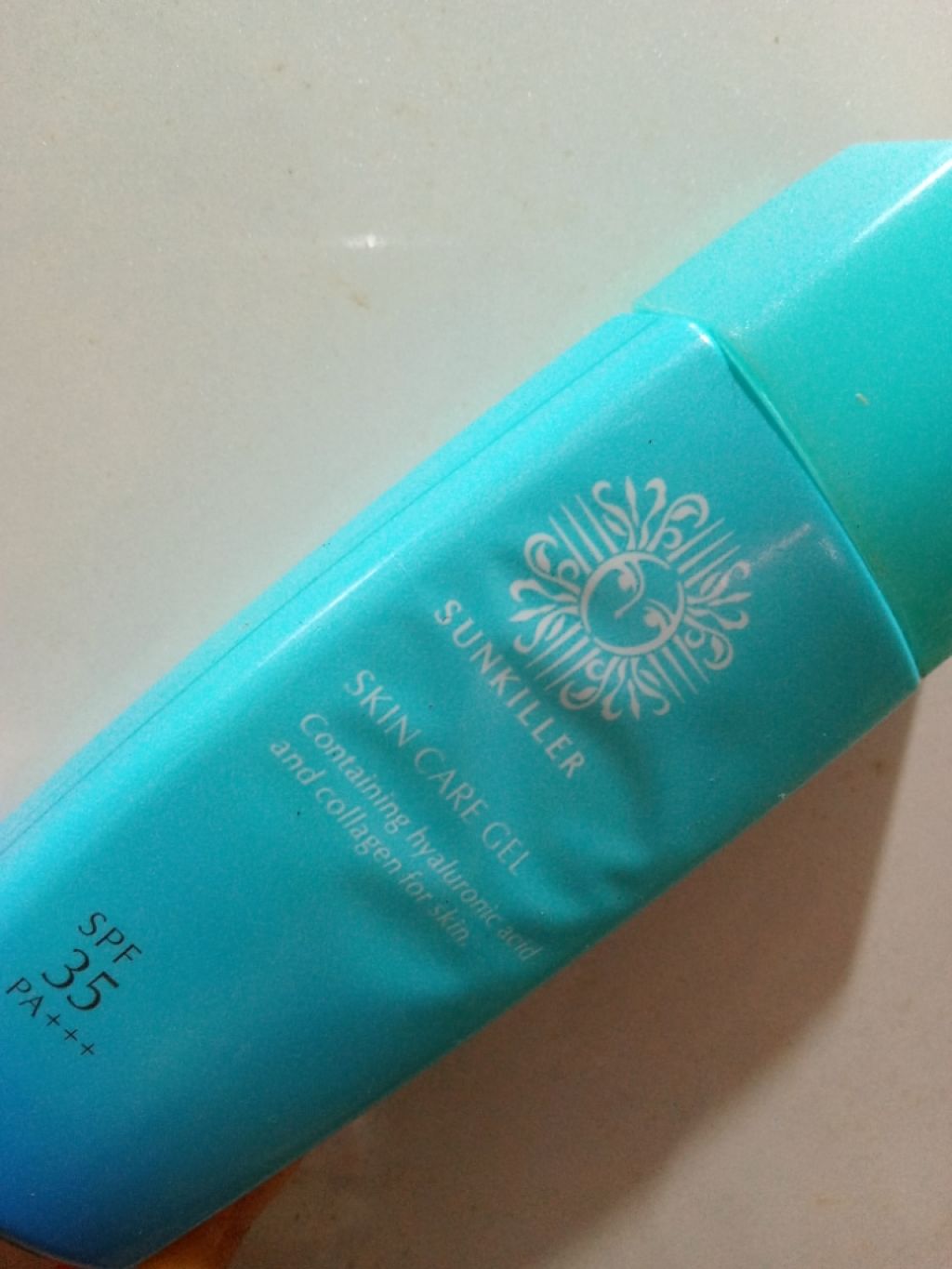 サンキラー スキンケアジェルのクチコミ「スキンケアジェル💎👁️‍🗨️❄️
SPF３５　の ++ 
質感で低刺激ですが、日焼け止めとして.....」（1枚目）