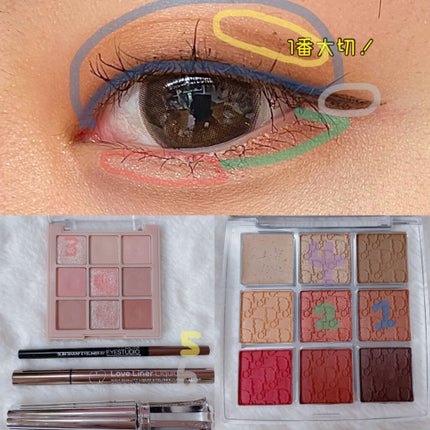 アイステュディオ スリム アイライナー/MAYBELLINE NEW YORK/ペンシルアイライナーを使ったクチコミ(3枚目)