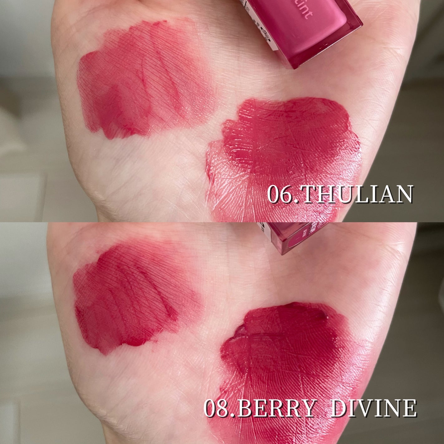 デュイフルウォーターティント/rom&nd/リップティントを使ったクチコミ(3枚目)