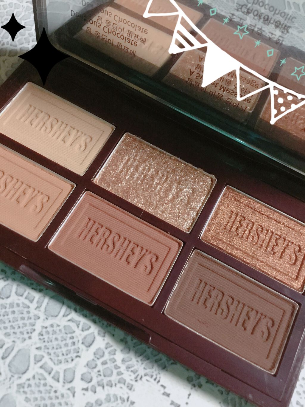 ハーシー プレイカラーアイズミニ/ETUDE/アイシャドウパレットを使ったクチコミ（1枚目）