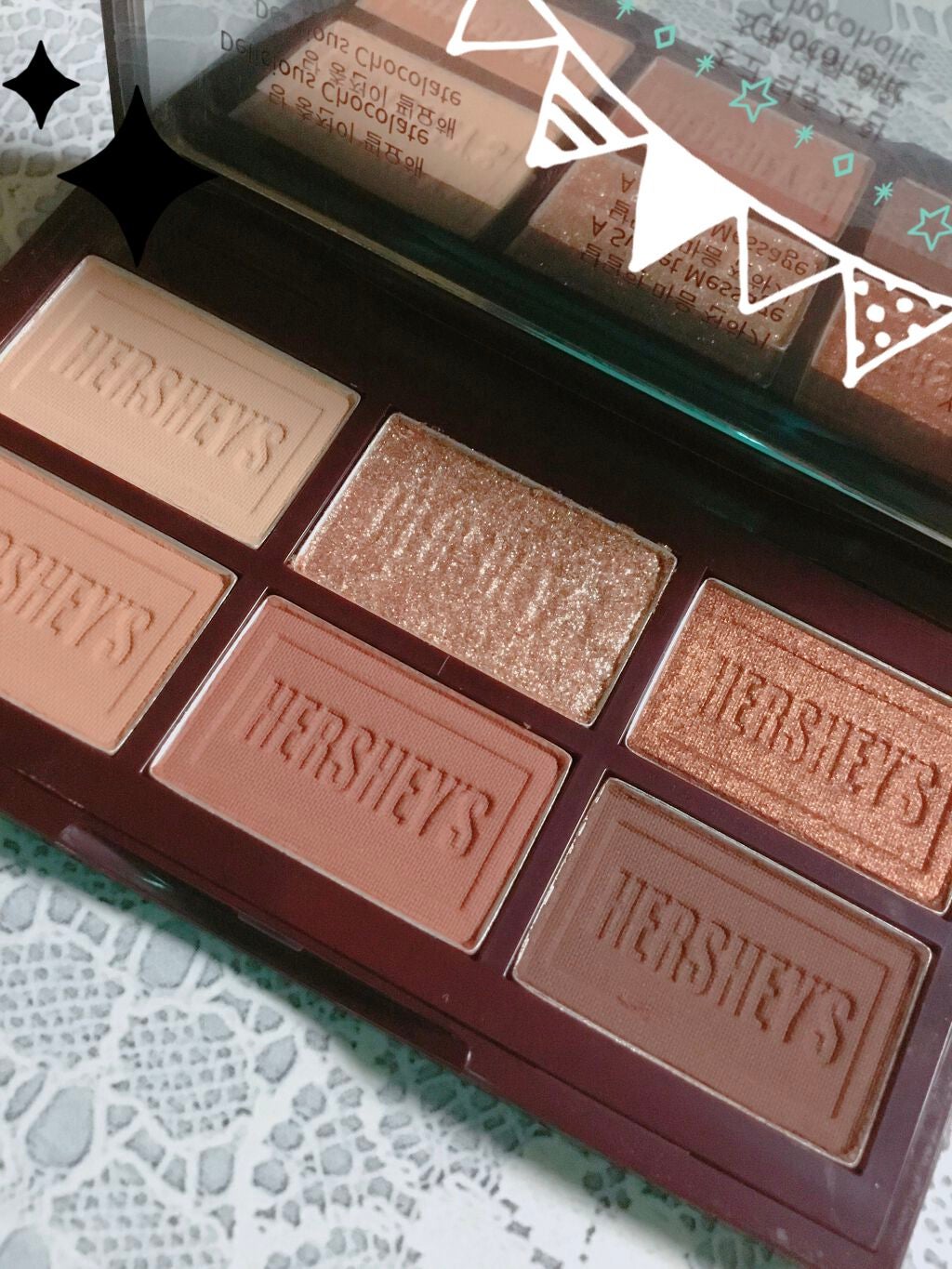 ハーシー プレイカラーアイズミニ/ETUDE/アイシャドウパレットを使ったクチコミ(1枚目)