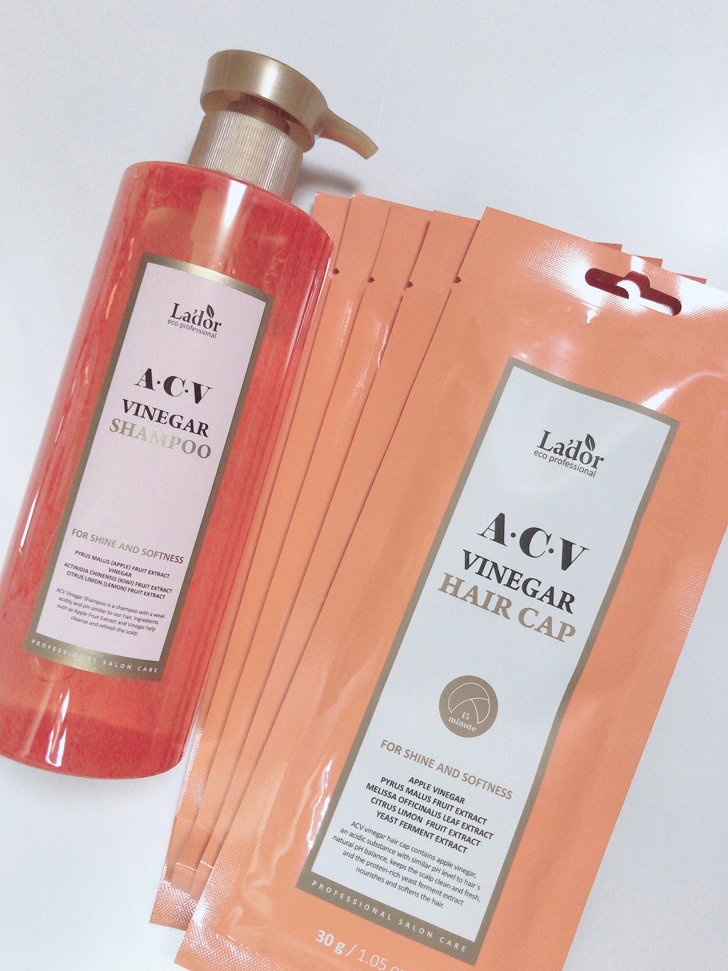 ACV VINEGAR HAIR CAP /La'dor/アウトバストリートメントを使ったクチコミ(1枚目)