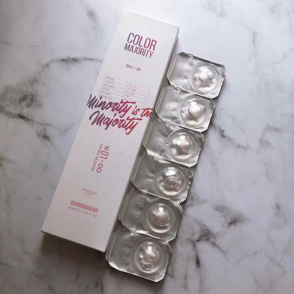 カラーマジョリティー/カラーマジョリティー/カラーコンタクトレンズを使ったクチコミ(2枚目)