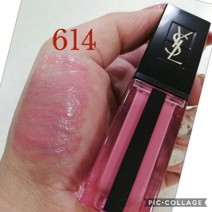 ルージュ ピュールクチュール ヴェルニ ウォーターステイン/YVES SAINT LAURENT BEAUTE/口紅を使ったクチコミ(2枚目)