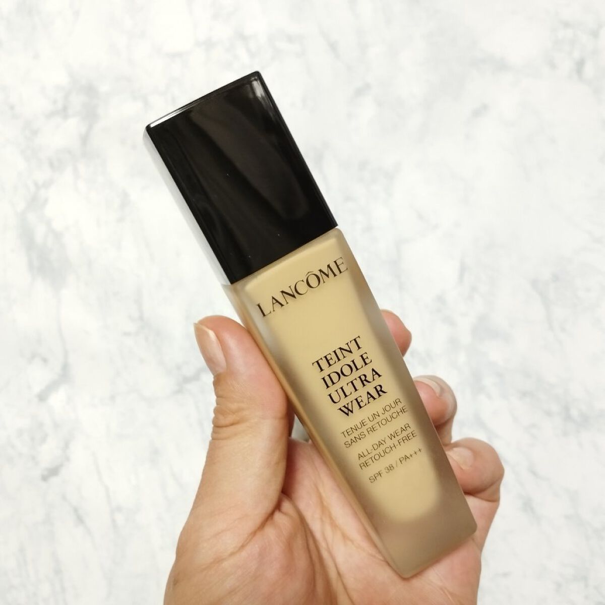 タンイドル ウルトラ ウェア リキッド/LANCOME/リキッドファンデーションを使ったクチコミ（1枚目）