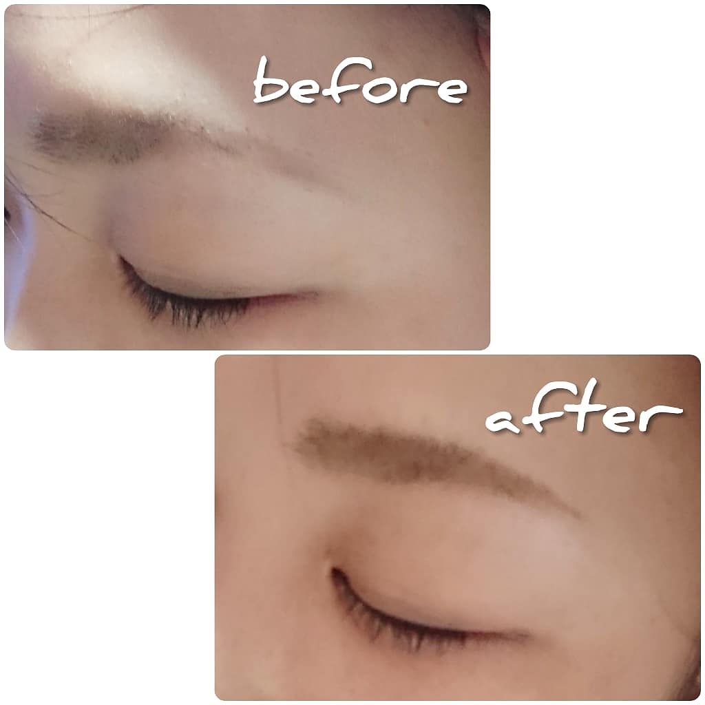 エアリーアイブロウティント/STYLE+NOBLE/眉ティントを使ったクチコミ(3枚目)