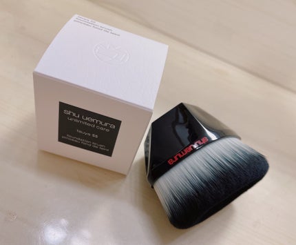 ツヤ 55 ファンデーション ブラシ/shu uemura/メイクブラシを使ったクチコミ(1枚目)