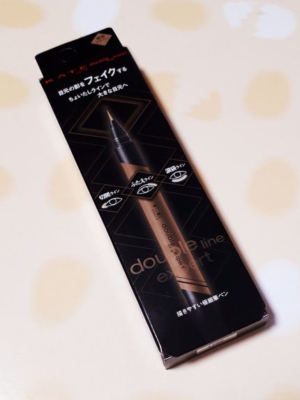 ダブルラインエキスパート/KATE/リキッドアイライナーを使ったクチコミ(1枚目)