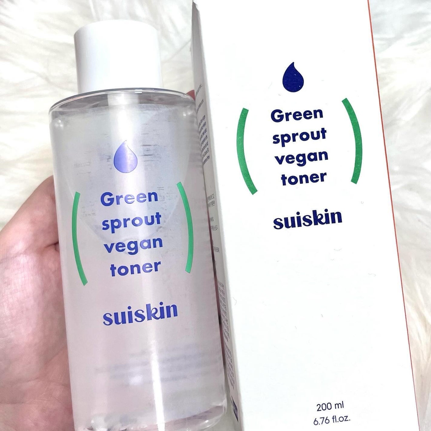 Green sprout vegan toner/suiskin/化粧水を使ったクチコミ(5枚目)