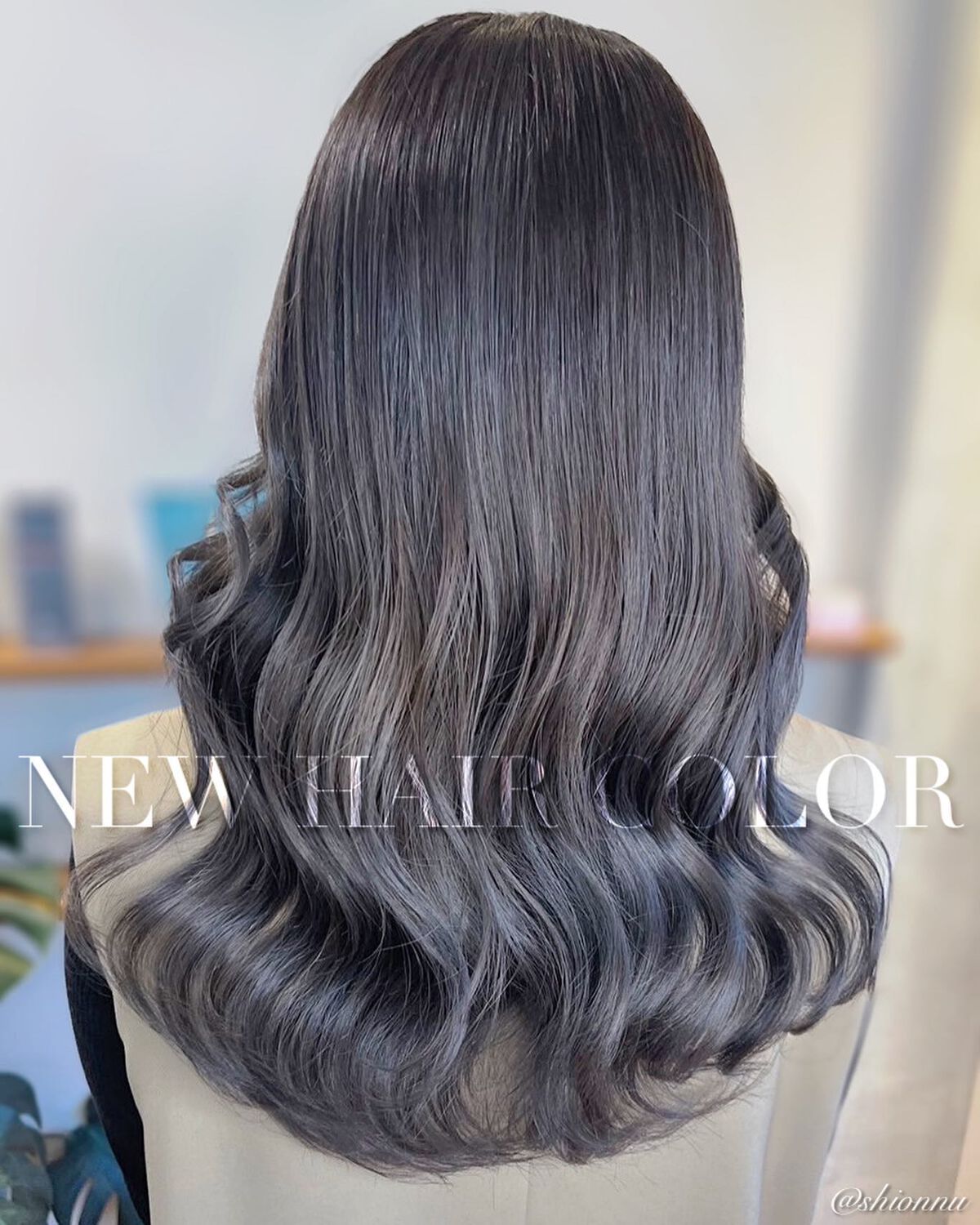 しおんぬ on LIPS 「💇🏼♀️💈Pleaseswipe➠➠前回に引き続き、グレー系..」(1枚目)