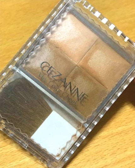 ミックスカラーチーク/CEZANNE/パウダーチークを使ったクチコミ(1枚目)