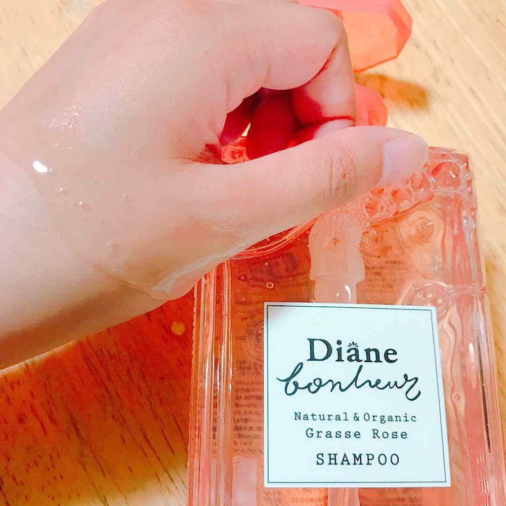 グラースローズの香り/シャンプー&トリートメント/ダイアン/市販シャンプーを使ったクチコミ(2枚目)