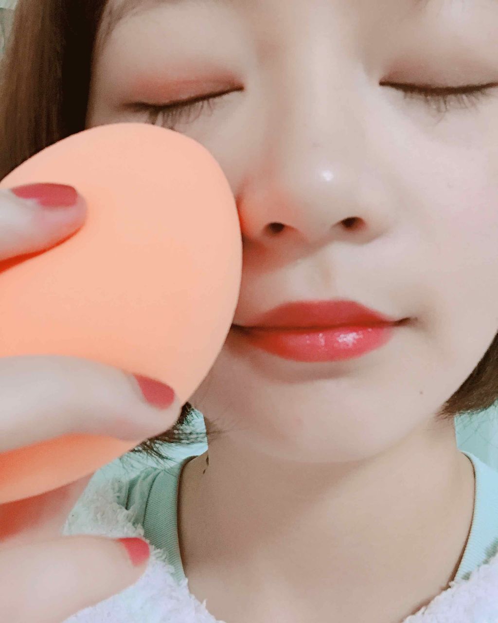 Miracle Complexion Sponge/Real Techniques/パフ・スポンジを使ったクチコミ（3枚目）