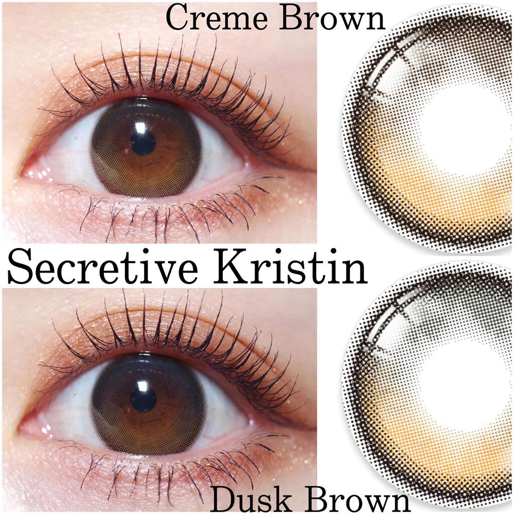 Secretive Kristen 1day/Hapa kristin/ワンデー（１DAY）カラコンを使ったクチコミ（3枚目）