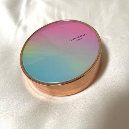 ピンクティーツリーカバークッション/APLIN/クッションファンデーションを使ったクチコミ(1枚目)