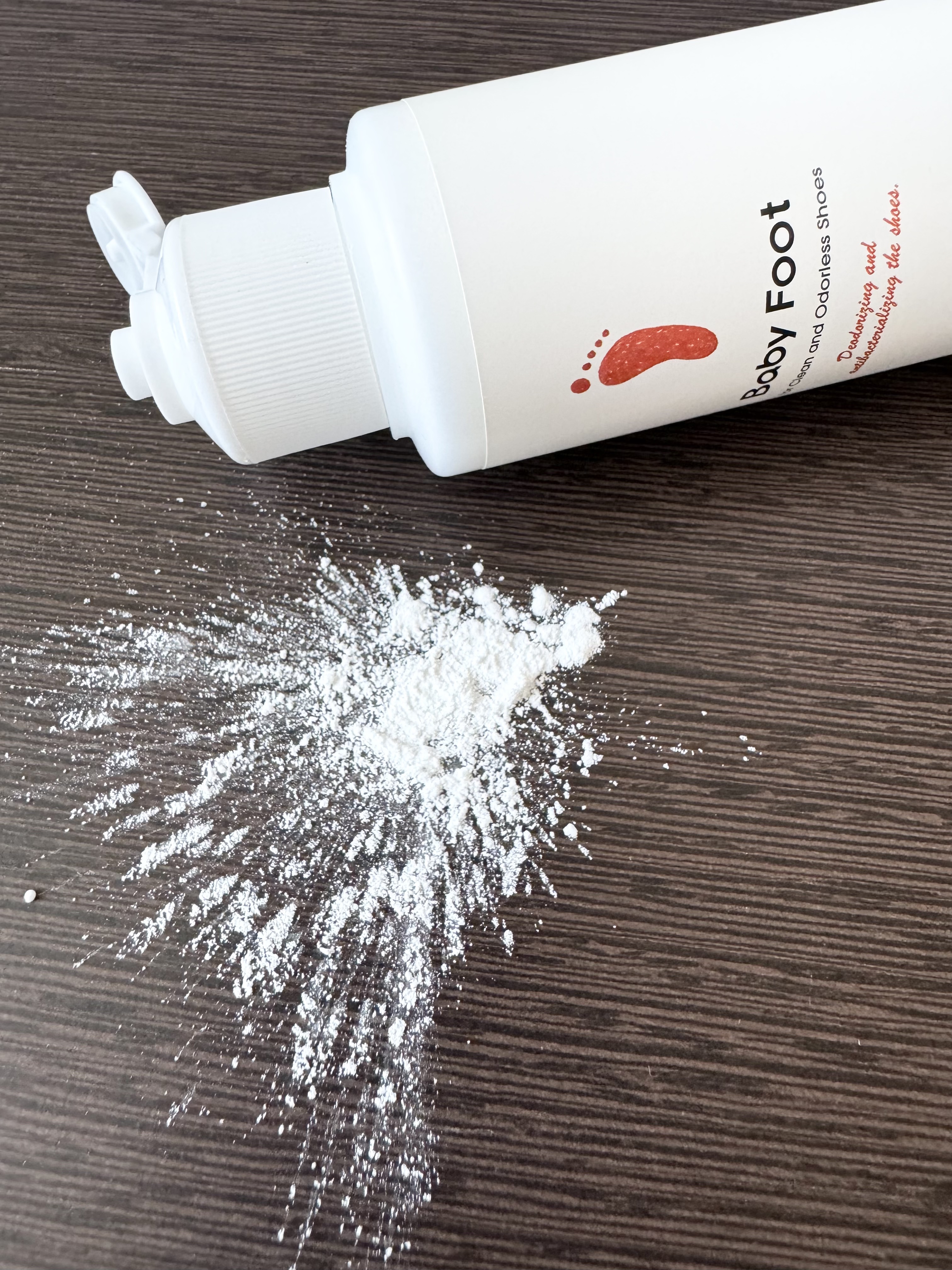 靴の消臭除菌パウダー/ベビーフット/レッグ・フットケアを使ったクチコミ（2枚目）