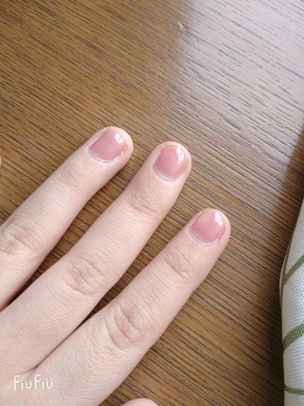 ネイルファンデーション/パラドゥ/マニキュアを使ったクチコミ(5枚目)