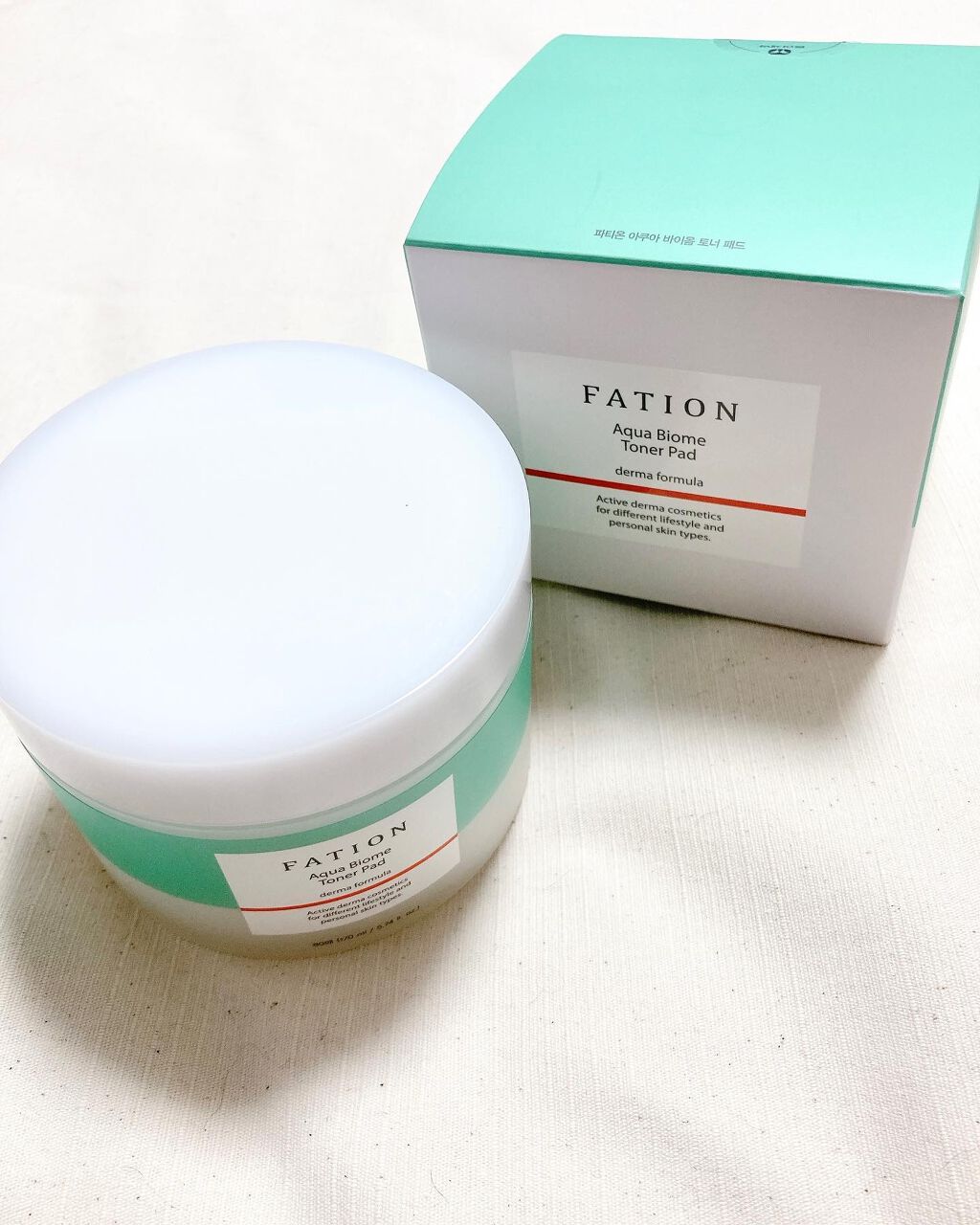 アクアバイオーム トナー パッド/FATION/トナーパッドを使ったクチコミ(8枚目)