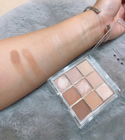 KEYBO FALL IN LOVE SHADOW PALETTE/keybo/アイシャドウパレットを使ったクチコミ(3枚目)