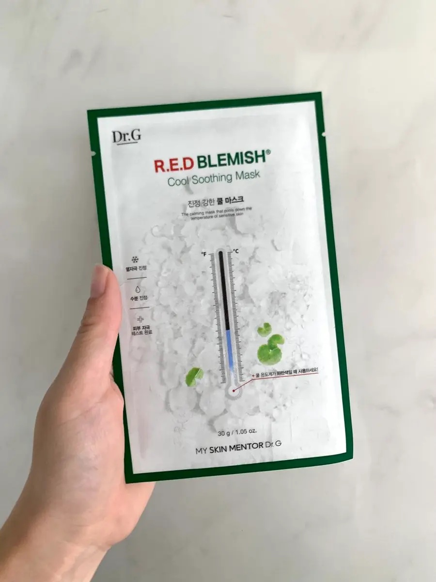 レッドブレミッシュ クールスージングマスク/Dr.G/シートマスク・パックを使ったクチコミ（1枚目）