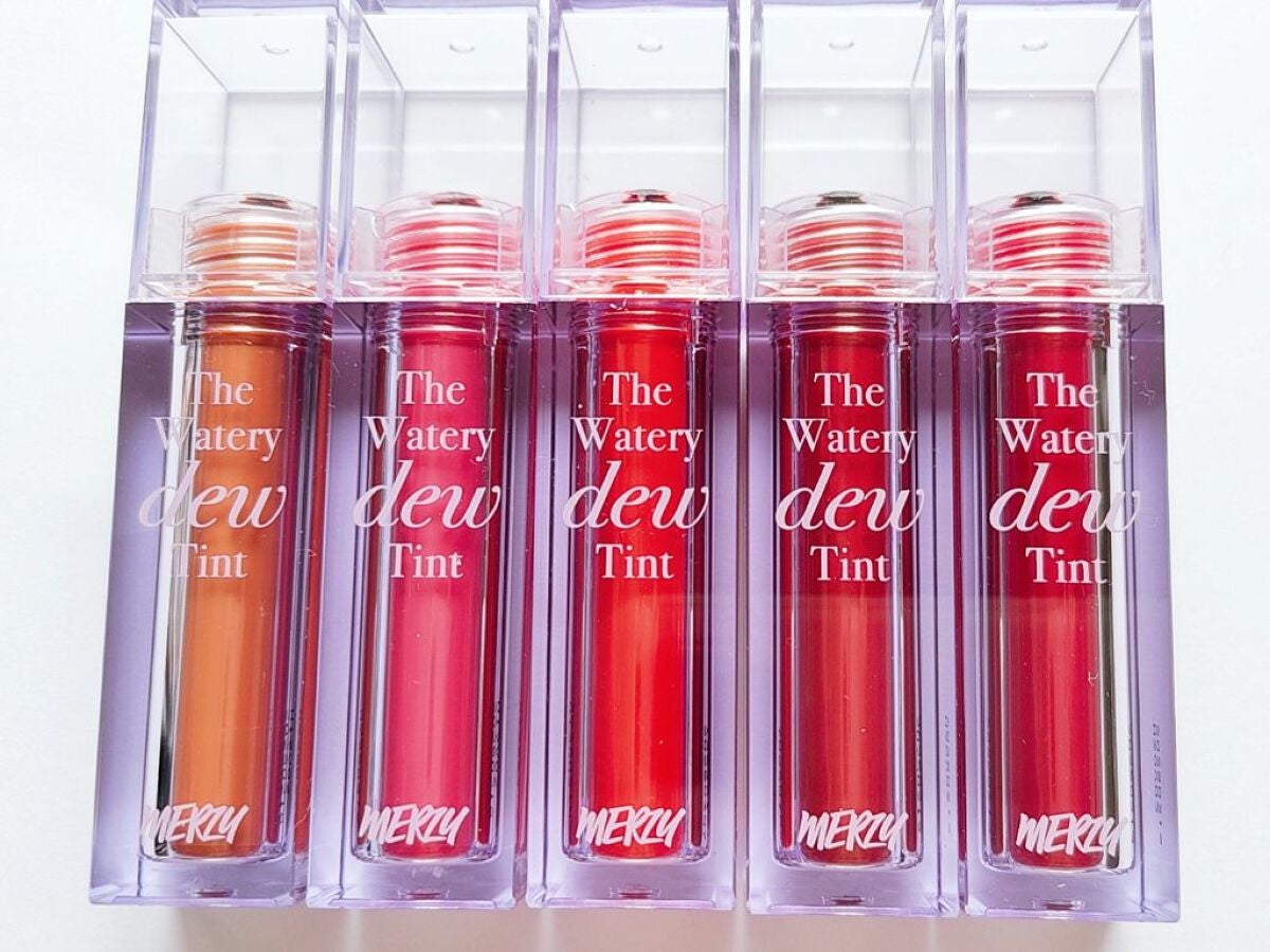 ザ ウォータリーデューティント/MERZY/リップティントを使ったクチコミ(3枚目)
