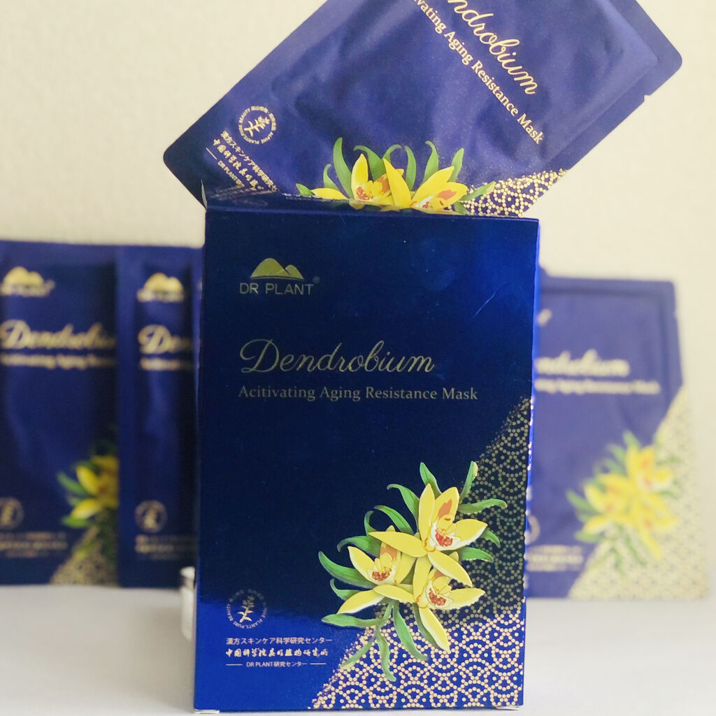 セッコク蘭エイジングケアマスクα/DR PLANT/シートマスク・パックを使ったクチコミ（1枚目）