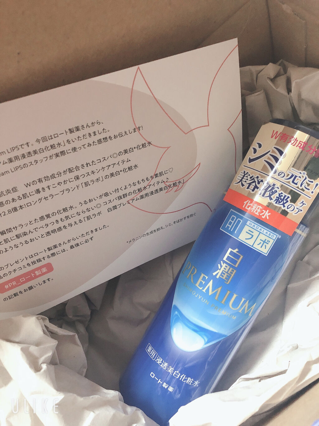 白潤プレミアム薬用浸透美白化粧水/肌ラボ/化粧水を使ったクチコミ（2枚目）