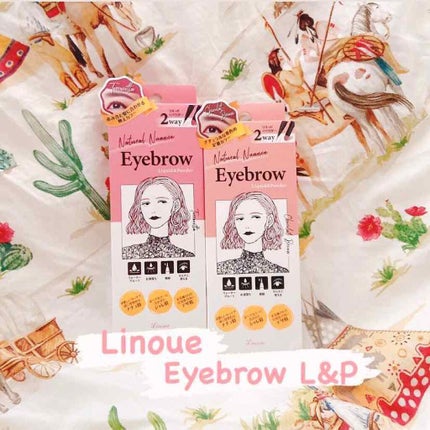 アイブロウL&P/Linoue/パウダーアイブロウを使ったクチコミ(1枚目)