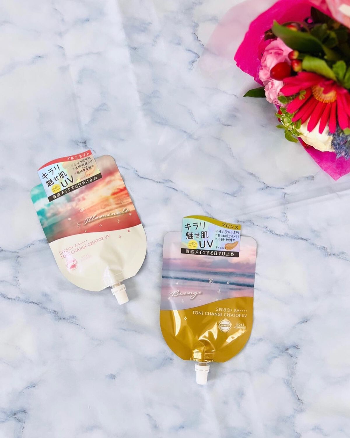 トーンチェンジクリエイターUV/サンカット®/日焼け止めローションを使ったクチコミ（1枚目）