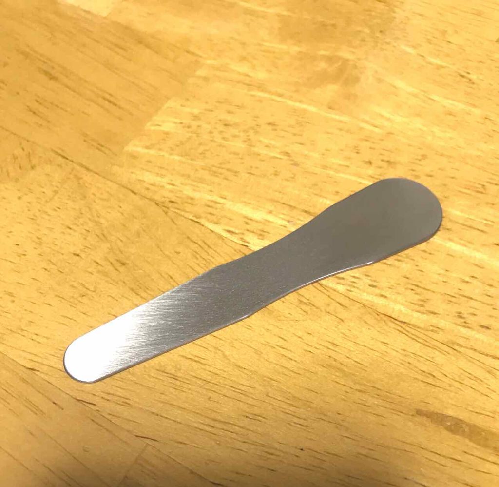 ステンレススパチュラ/無印良品/その他スキンケアグッズを使ったクチコミ（1枚目）