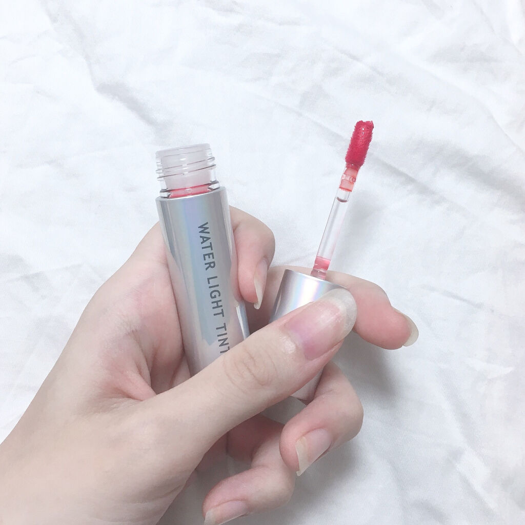 アピュー ウォーターライト ティント PK01/A’pieu/リップティントを使ったクチコミ（2枚目）