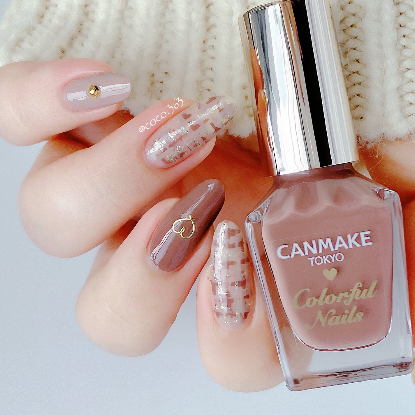 カラフルネイルズ/キャンメイク/マニキュアを使ったクチコミ(5枚目)