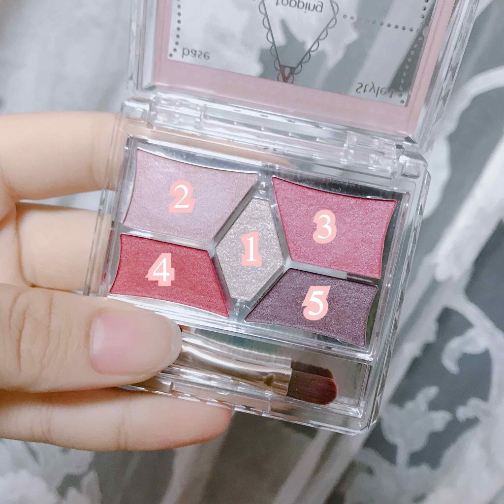 【旧品】パーフェクトスタイリストアイズ/キャンメイク/アイシャドウパレットを使ったクチコミ(2枚目)