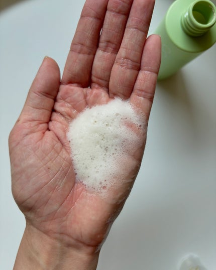 グリーンティー&エンザイムパウダーウォッシュ/By Wishtrend/洗顔パウダーを使ったクチコミ(4枚目)