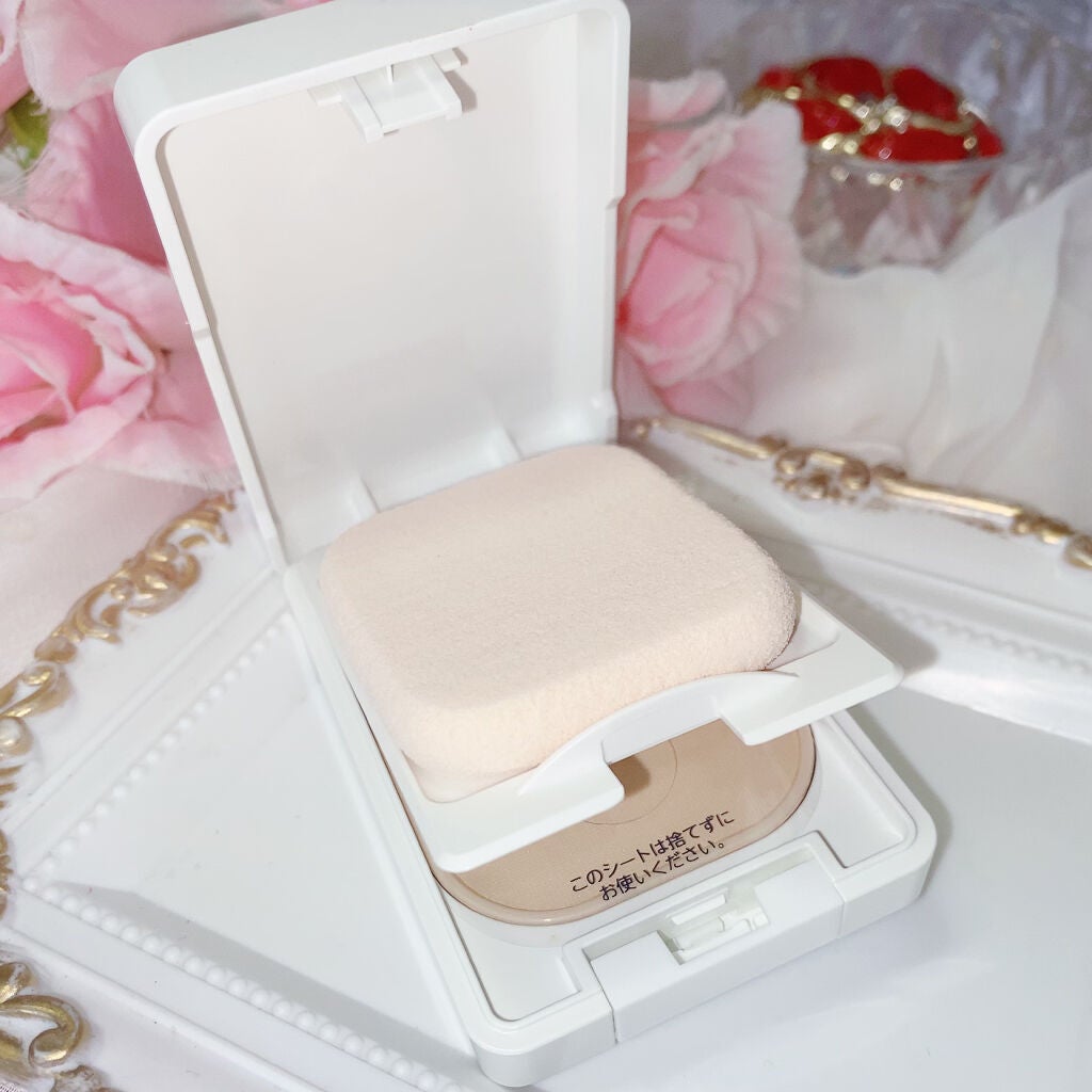 UV パウダー ファンデーション/ちふれ/パウダーファンデーションを使ったクチコミ(2枚目)