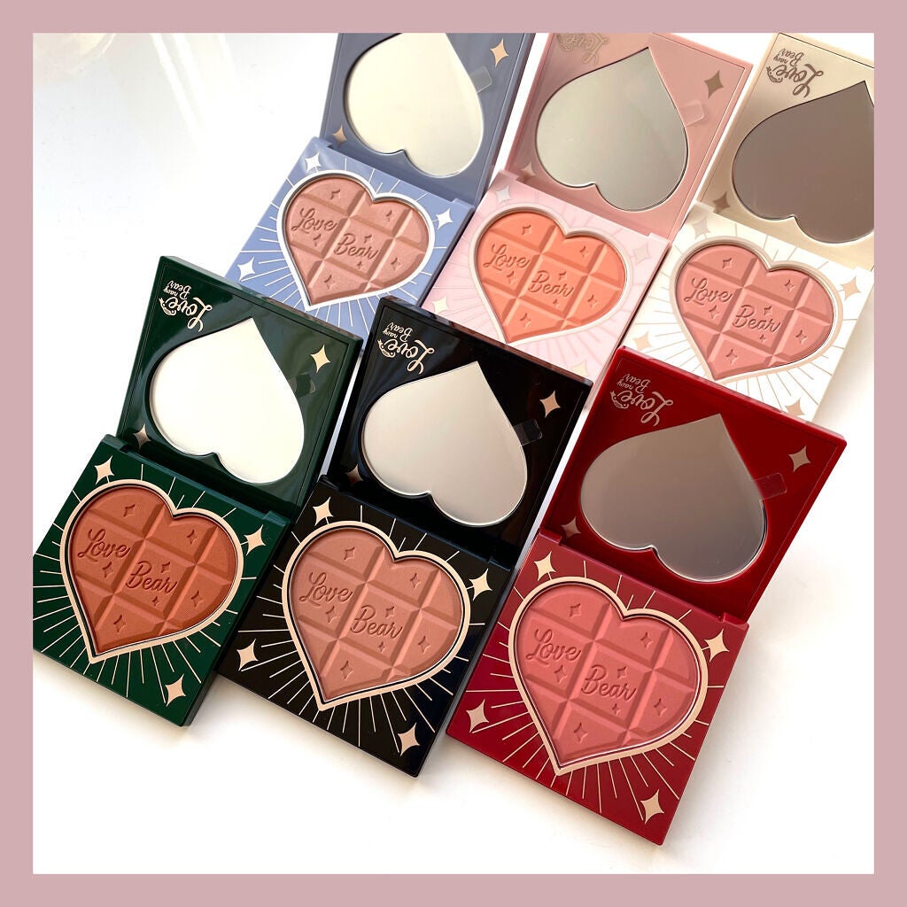 Love Bear ブラッシュ/FlowerKnows/パウダーチークを使ったクチコミ(9枚目)