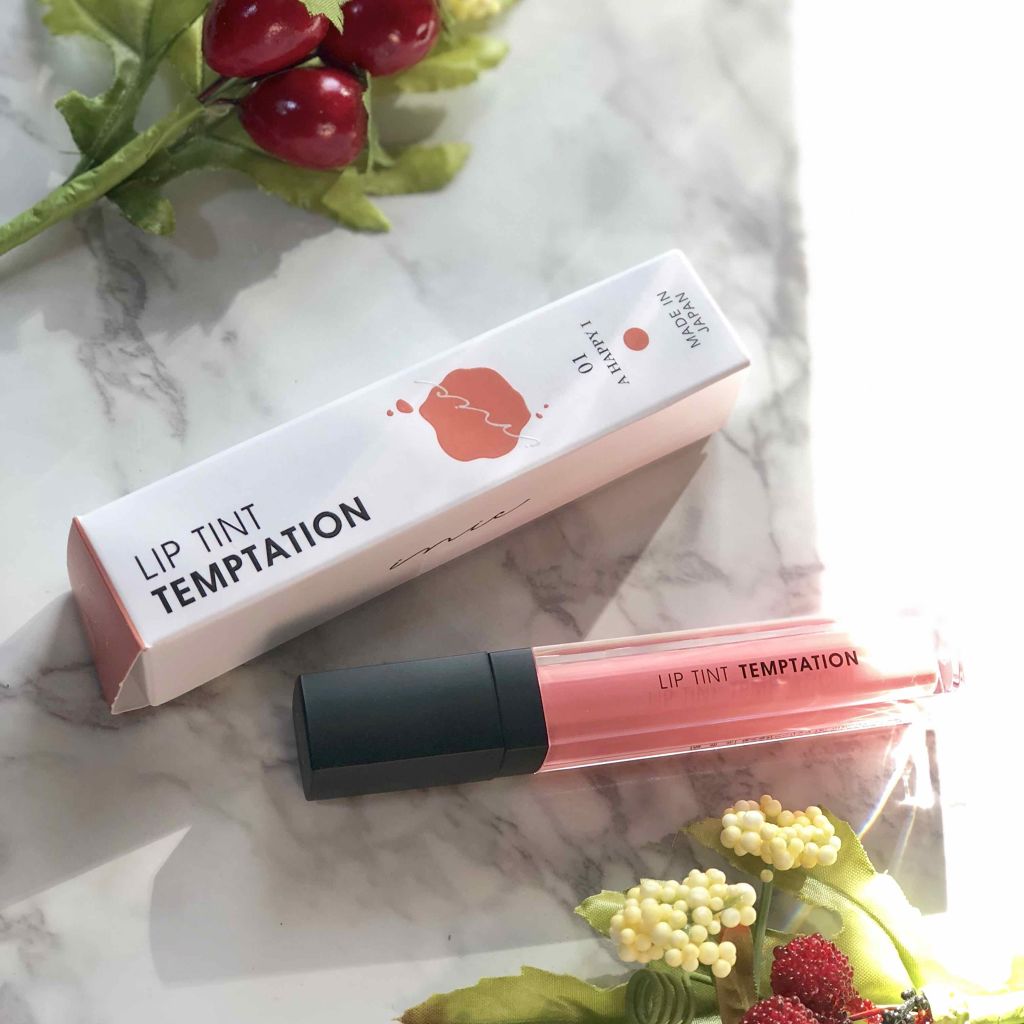 リップティントテンプテーション/inic/リップティントを使ったクチコミ(1枚目)
