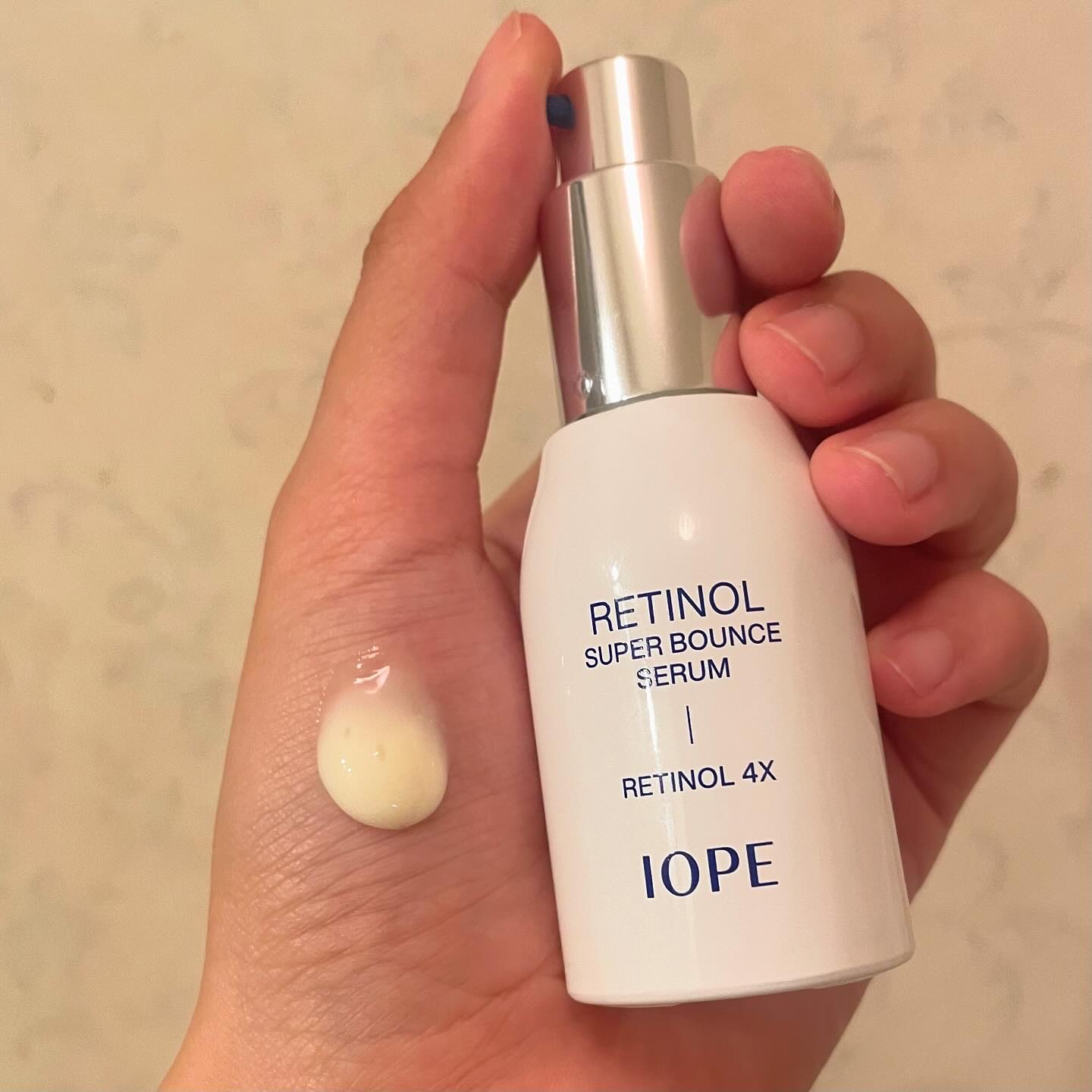 レチノール スーパーバウンス セラム/IOPE/美容液を使ったクチコミ（2枚目）