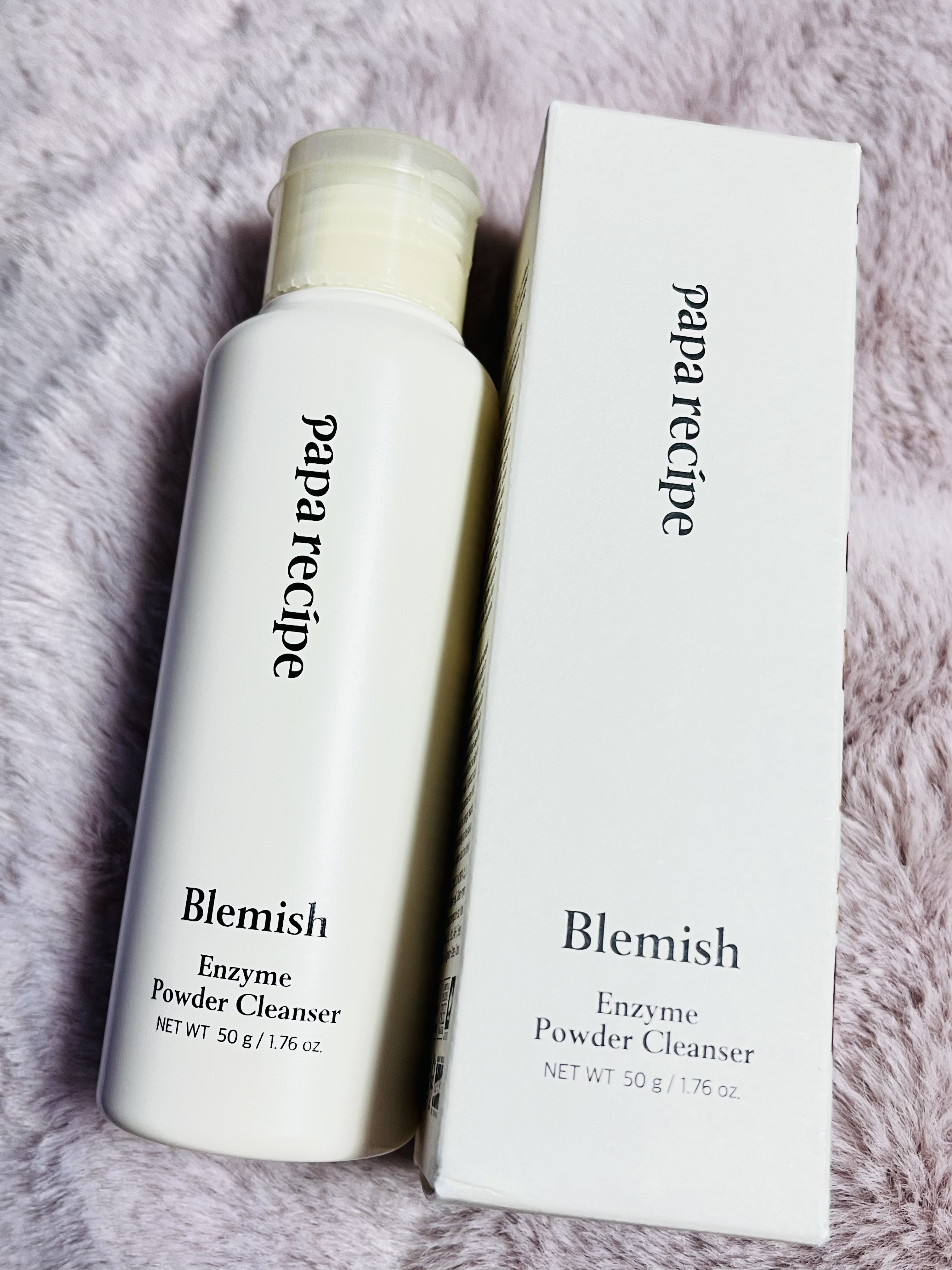 ブレミッシュ 酵素 洗顔パウダー/PAPA RECIPE/洗顔パウダーを使ったクチコミ（1枚目）