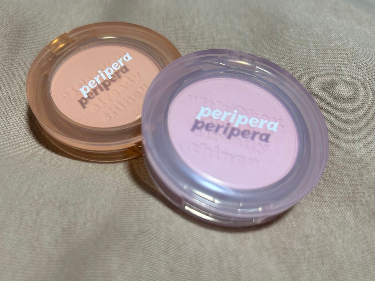 ピュア ブラッシュド サンシャイン チーク/PERIPERA/パウダーチークを使ったクチコミ(1枚目)