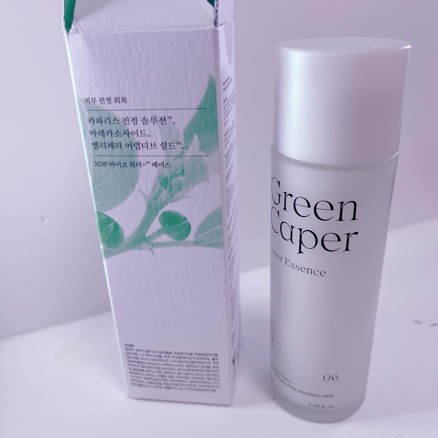 Green Caper Toner Essence/NATURAL DERMA PROJECT/化粧水を使ったクチコミ(2枚目)