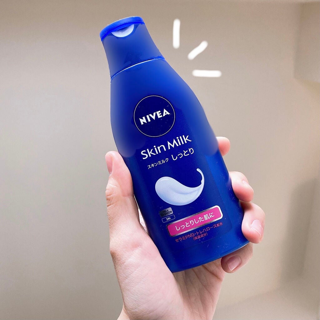 スキンミルク(しっとり)/ニベア/ボディミルクを使ったクチコミ(1枚目)