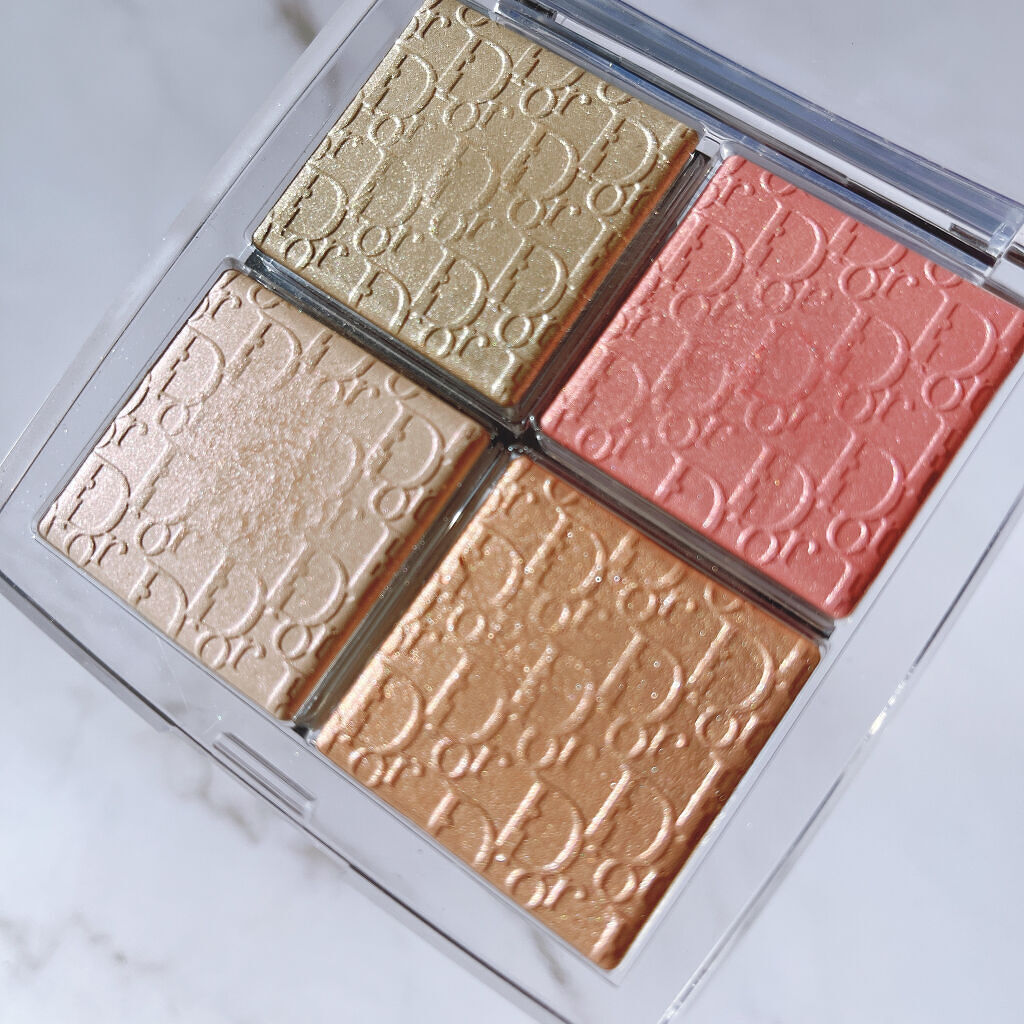 ディオール バックステージ フェイス グロウ パレット/Dior/ハイライトを使ったクチコミ（2枚目）