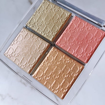 ディオール バックステージ フェイス グロウ パレット/Dior/ハイライトを使ったクチコミ(2枚目)