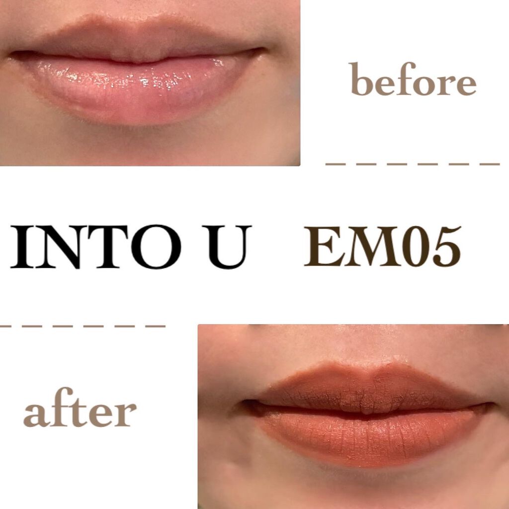 takomi/ヘアメイクアーティスト on LIPS 「日本初上陸!泥リップ💄 INTOUスーパーマットリップ&チーク..」(3枚目)