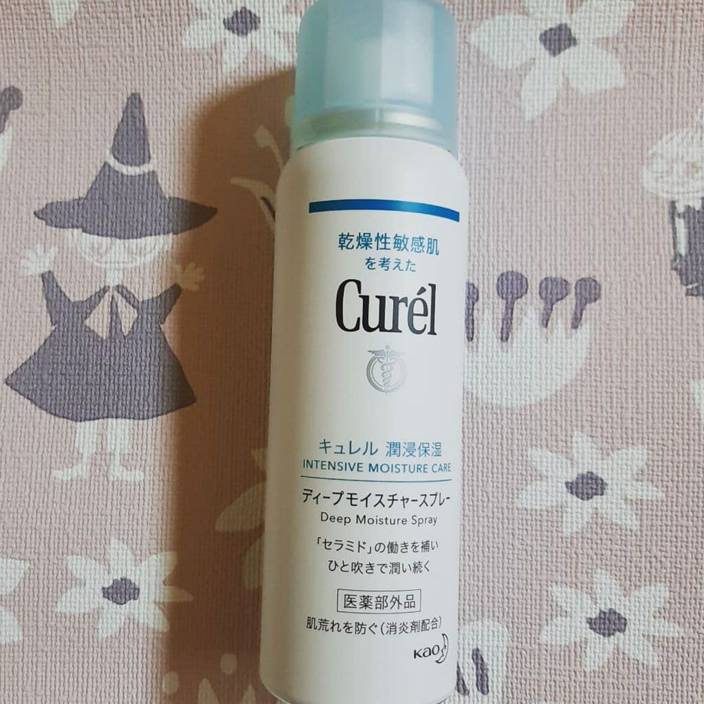 ディープモイスチャースプレー/キュレル/ミスト状化粧水を使ったクチコミ(1枚目)