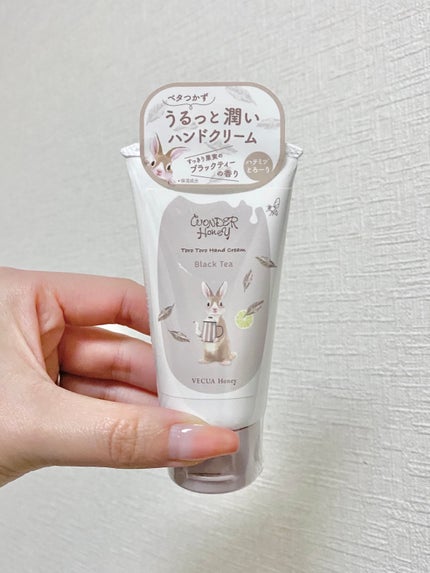 ワンダーハニー とろとろハンドクリーム すっきり果実のブラックティー/VECUA Honey/ハンドクリームを使ったクチコミ(1枚目)