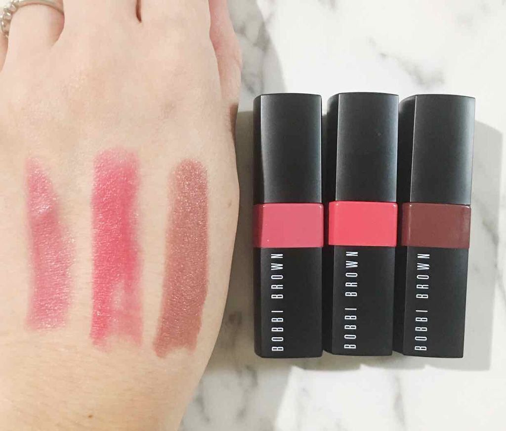 クラッシュド リップ カラー 08 ビトゥン/BOBBI BROWN/口紅を使ったクチコミ（2枚目）